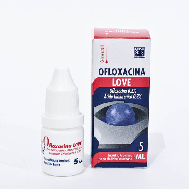 Ofloxacina Love con Acido Hialurónico